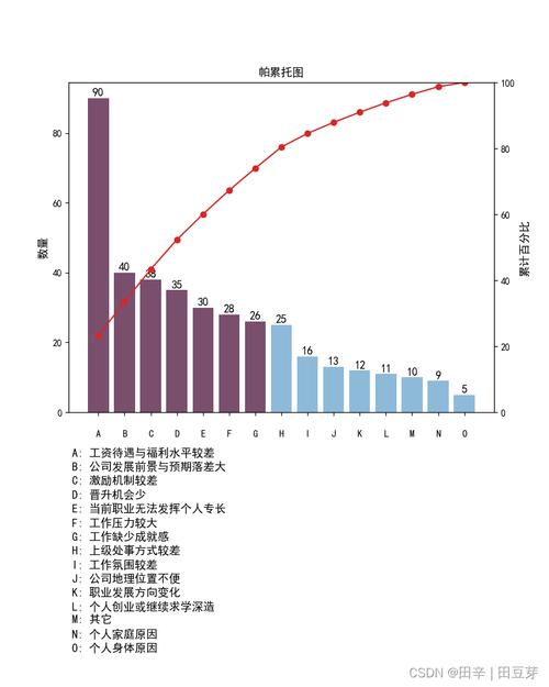 帕累托分析与加权矩阵模型示意图