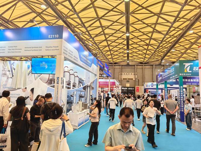 上海工博会工业企业标准特装展位现场图