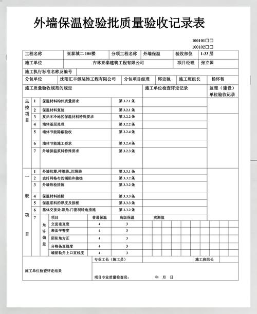 外墙保温施工验收常见问题