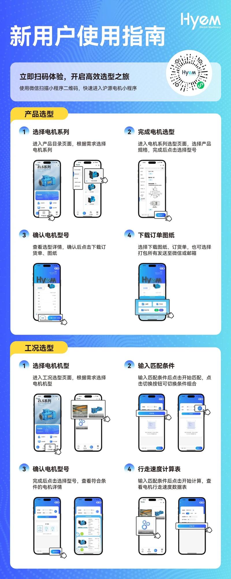 工业电商平台选型工具界面示意图