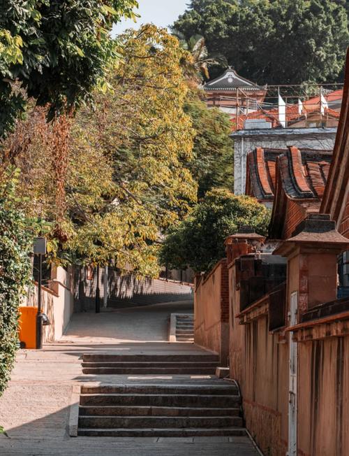 鼓浪屿石板路台阶