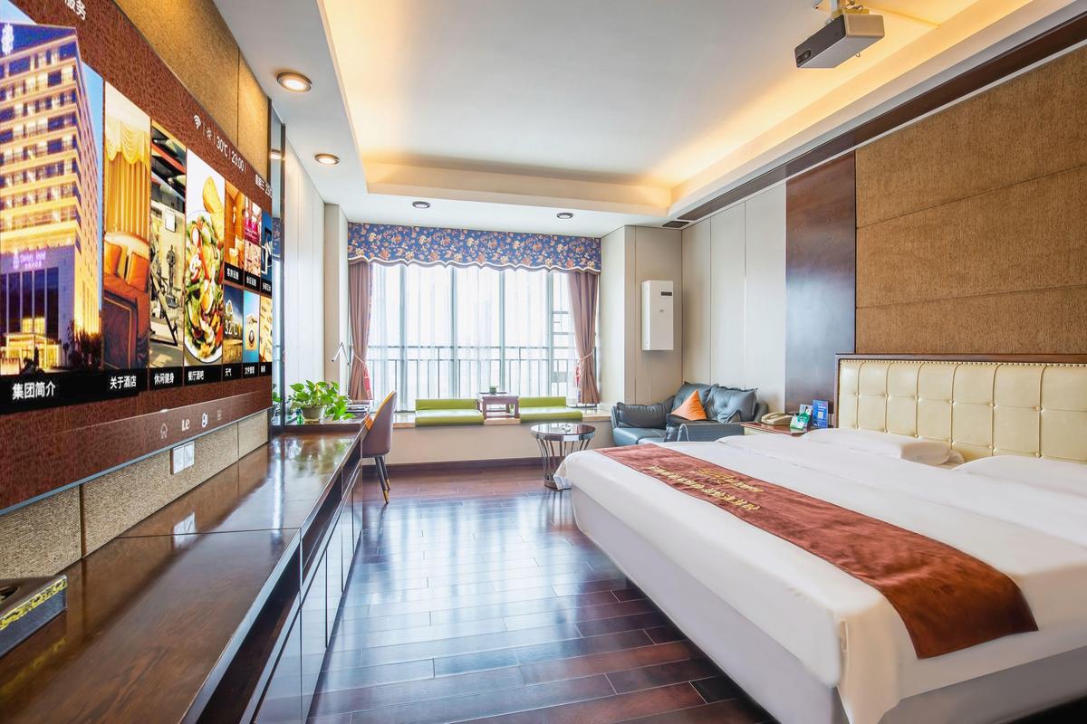成都火车站亲子酒店房间内景