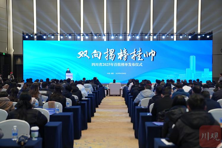 企业发布技术难题的揭榜挂帅会议现场