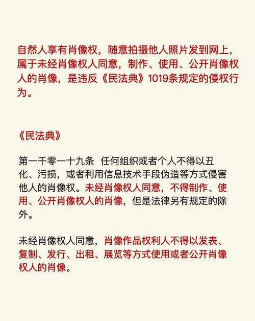 民法典第一千零二十条肖像权合理使用场景图示