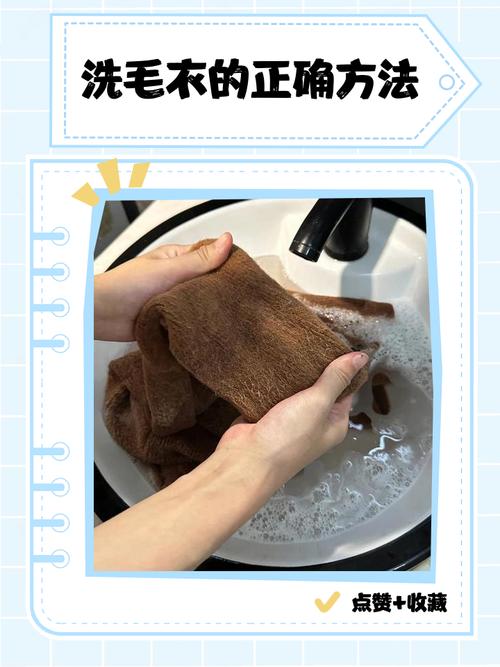 在家洗针织，照着做就错不了