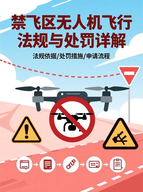 无人机违规禁飞处罚法律维权流程图