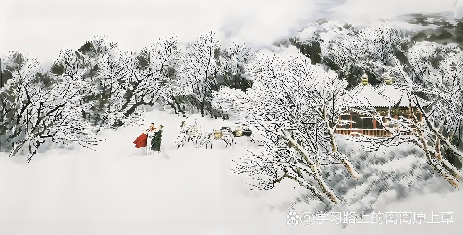 清代纳兰性德《长相思》山海关羁旅路线手绘图