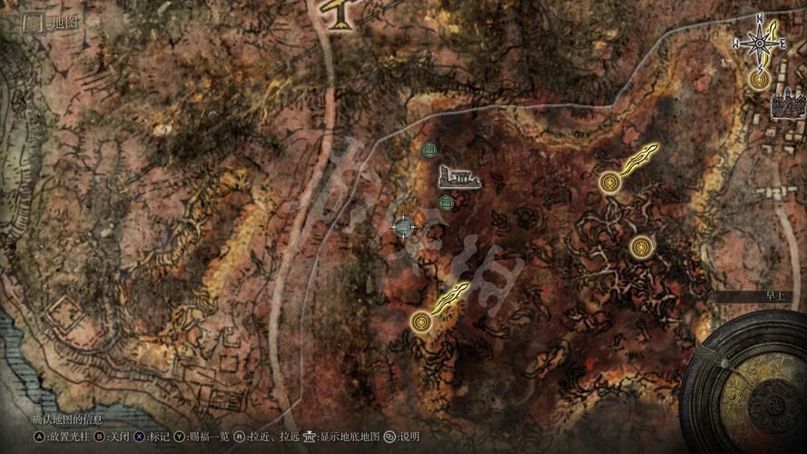 艾尔登法环陨石杖获取路线地图