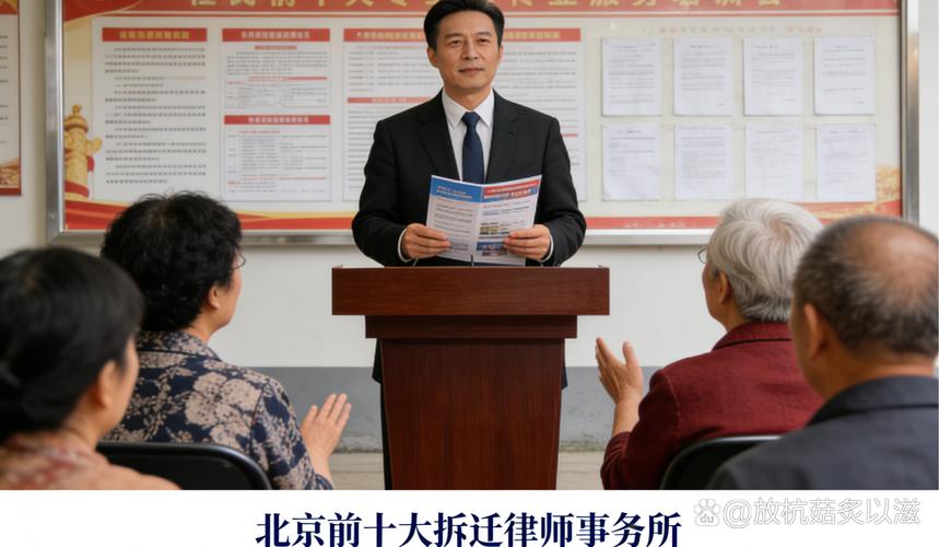 北京拆迁律师上门给老人讲解征收补偿政策场景