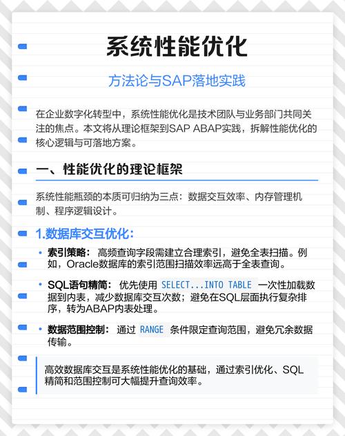 实际落地的性能优化经验
