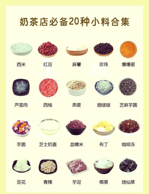 奶茶小料加料过多浪费