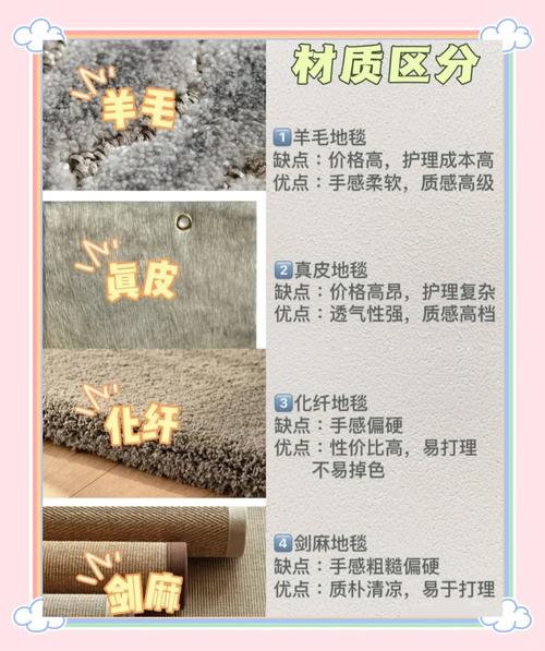 地毯搭配选购与维护问题