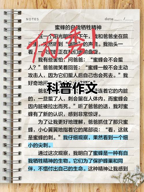 科普文章特征片段优化排版示例图