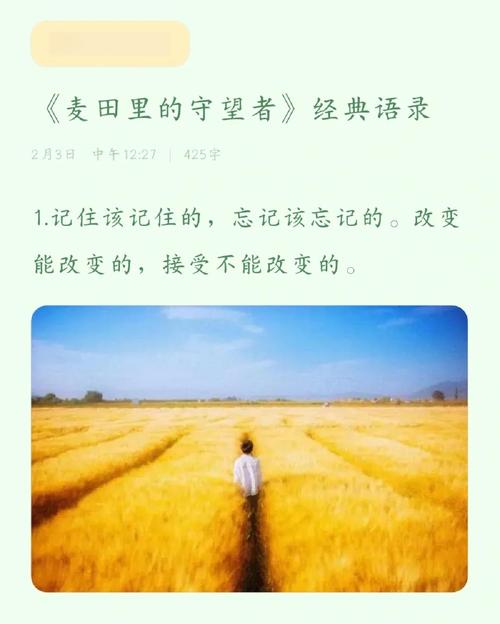 3 麦田在萎缩,但守望者反而更重要