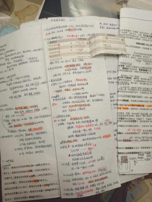 执业医师备考核心考点手写整理笔记