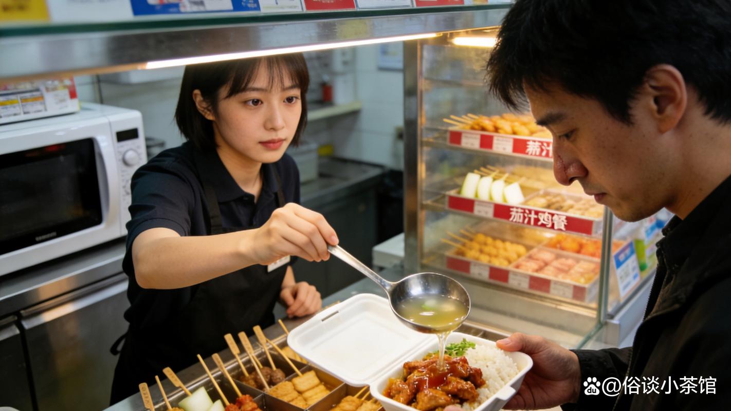 深夜便利店边吃关东煮边改周报的电脑屏幕
