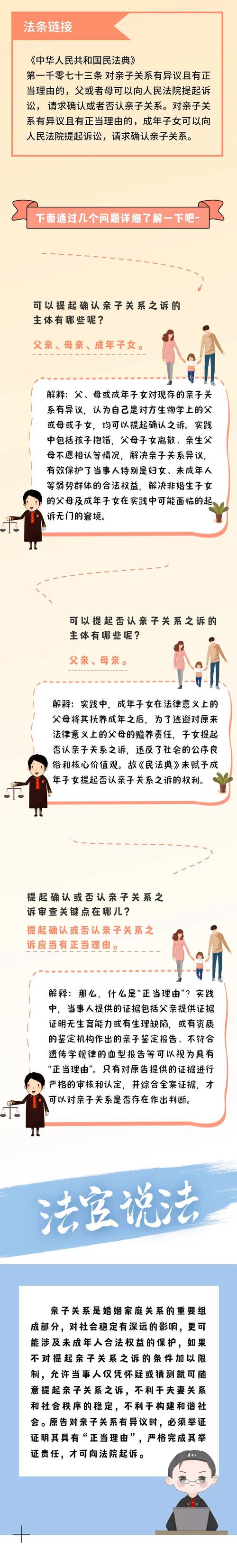 法院受理亲子关系否认案件流程公示表