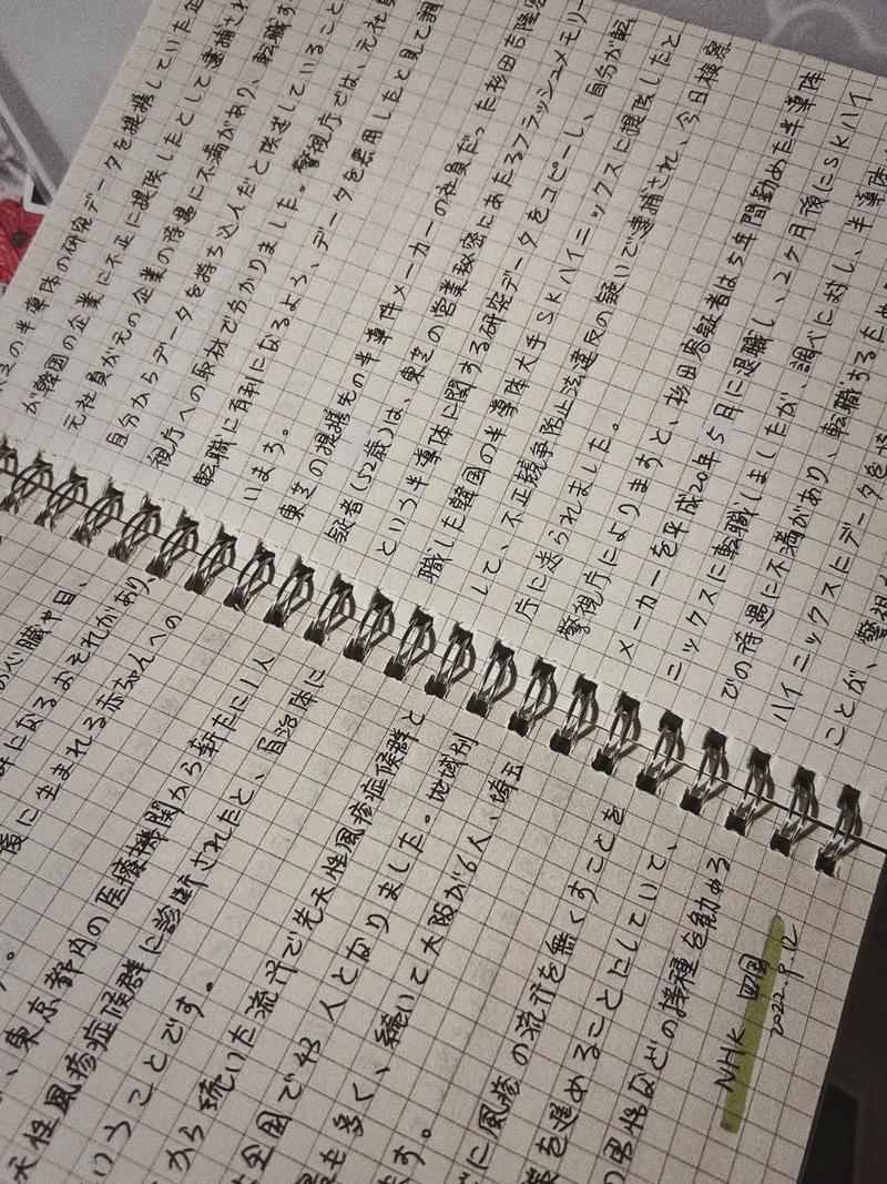 日语自学N1真题整理手写笔记
