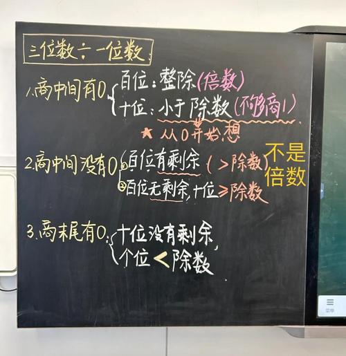 小学数学除法性质课堂板书实拍