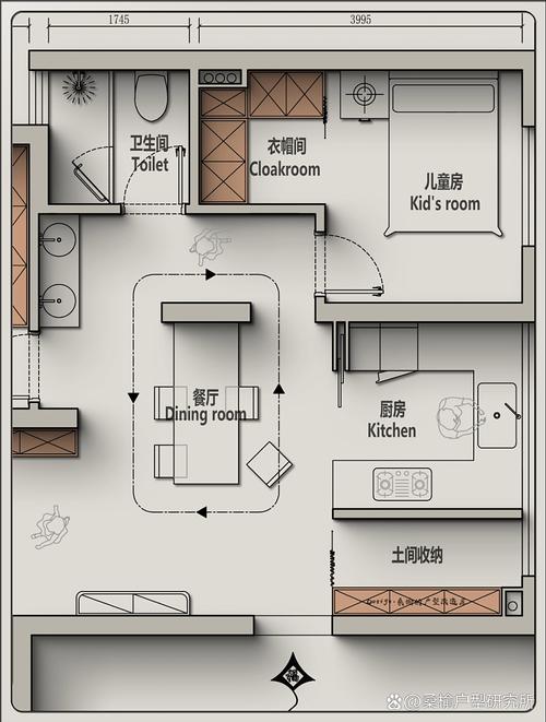 小户型无障碍装修动线规划实景图