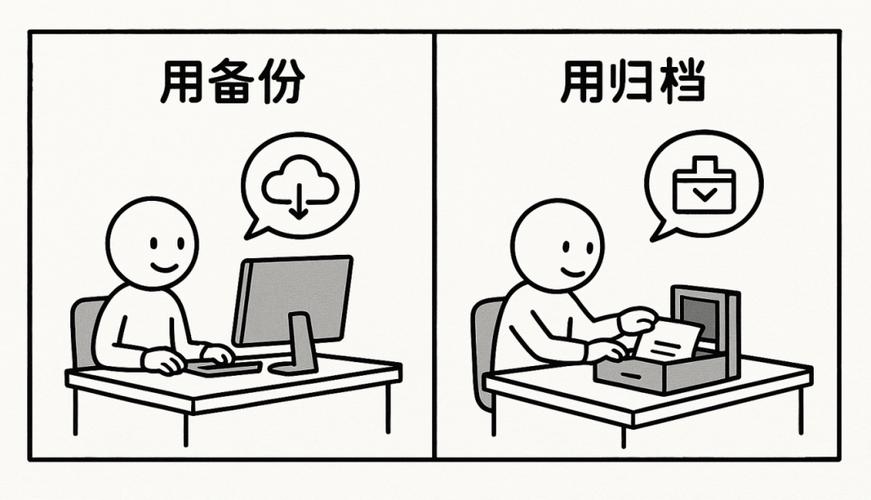 一、备份与归档，真不是一回事