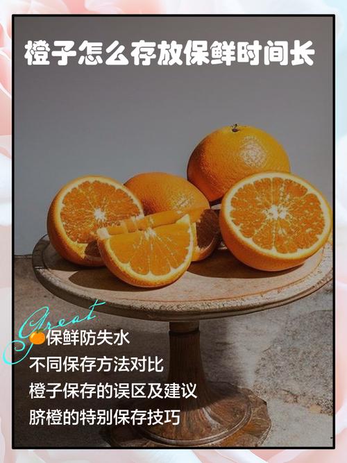 切开的柑橘保鲜膜包裹存放步骤示意图