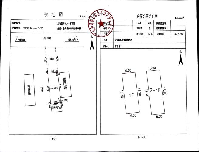 农村宅基地房屋产权边界划分图