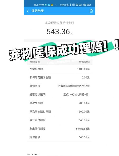 宠物险医疗费用报销计算示例图