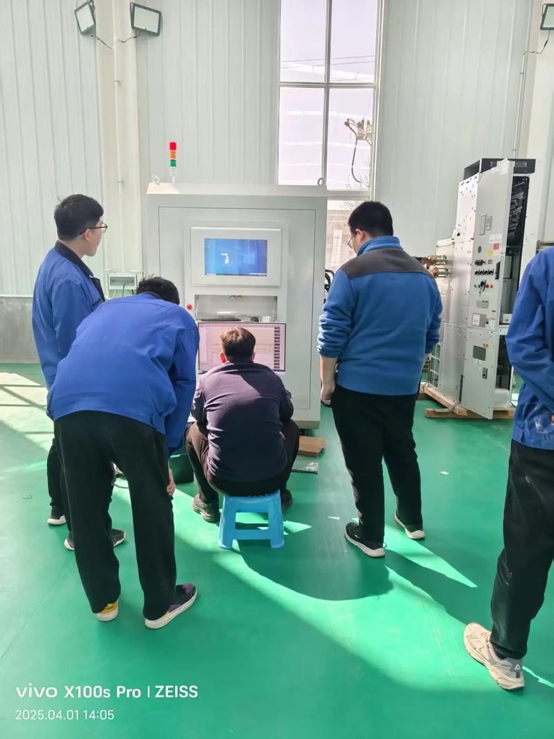 老化线设备验收现场测试温度均匀性