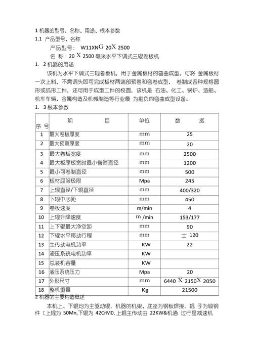 工厂操作工调试大型卷板机参数
