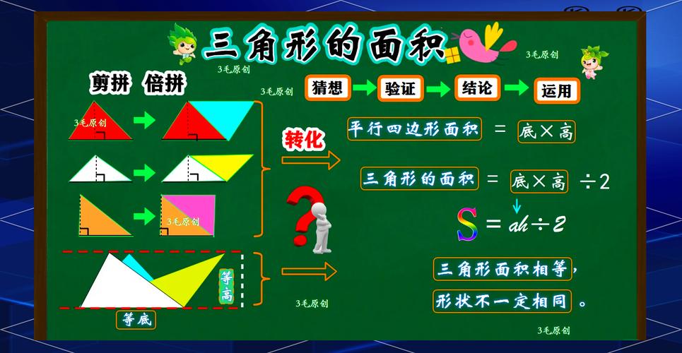 三角形面积:别只会背公式,很多孩子都错在核心逻辑-如东教育网