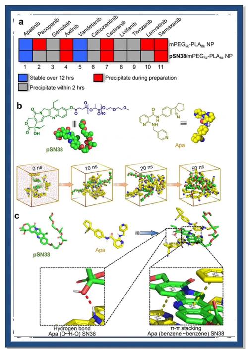 量子计算模拟药物分子相互作用示意图