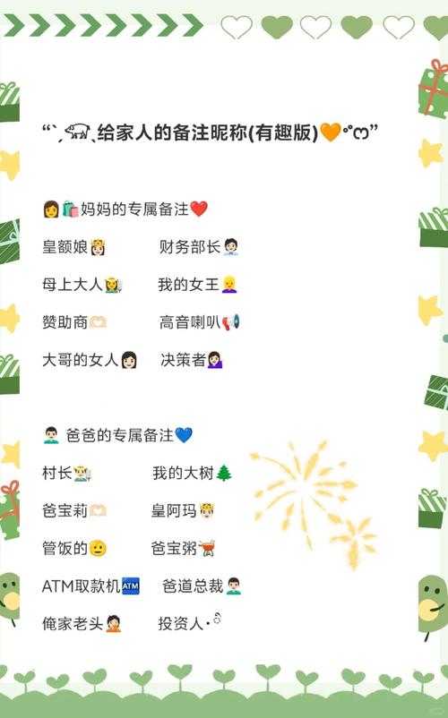 家族群聊里工业从业者给家人改的带工作梗的备注截图
