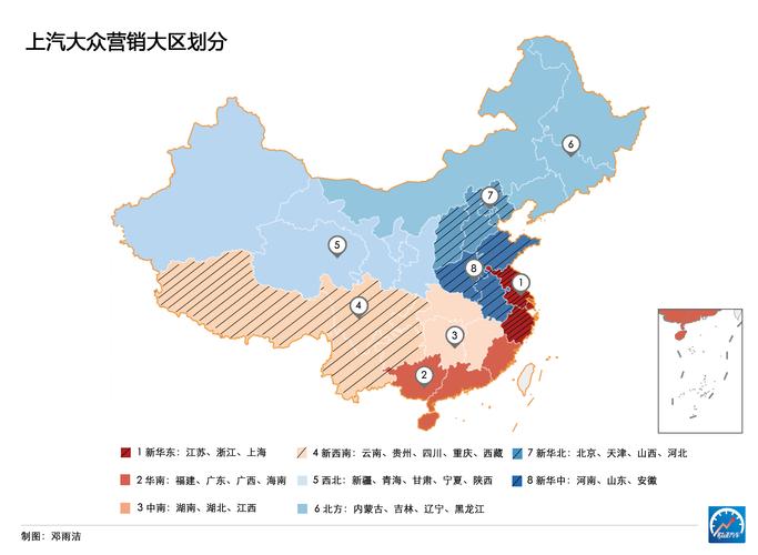 传统地理营销数据割裂状态示意图