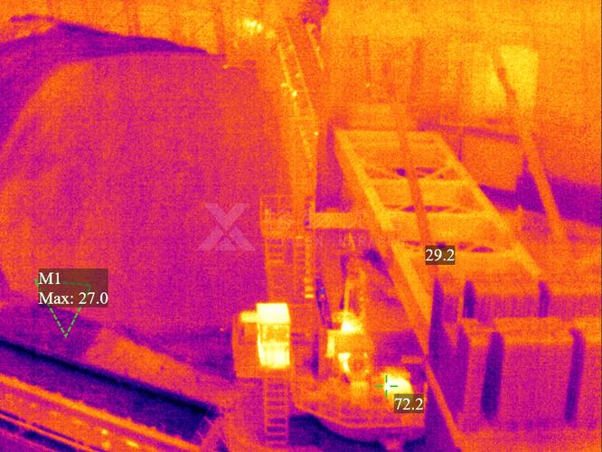 工业炉窑红外热成像检测炉壁高温泄漏点