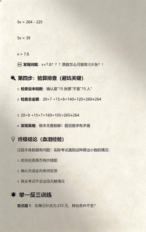 典型应用例题+标准思路+避坑指南
