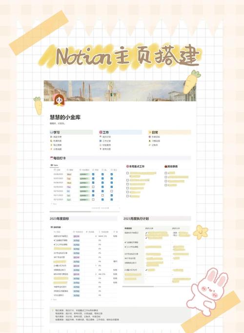 用Notion搭建个人知识库的页面布局