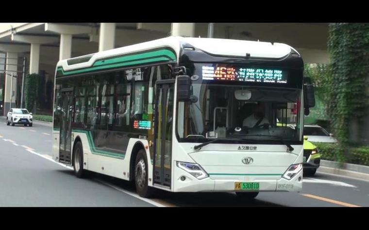 威海环海路公交车视角