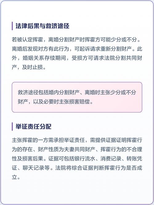 夫妻挥霍共同财产认定举证要件示意图
