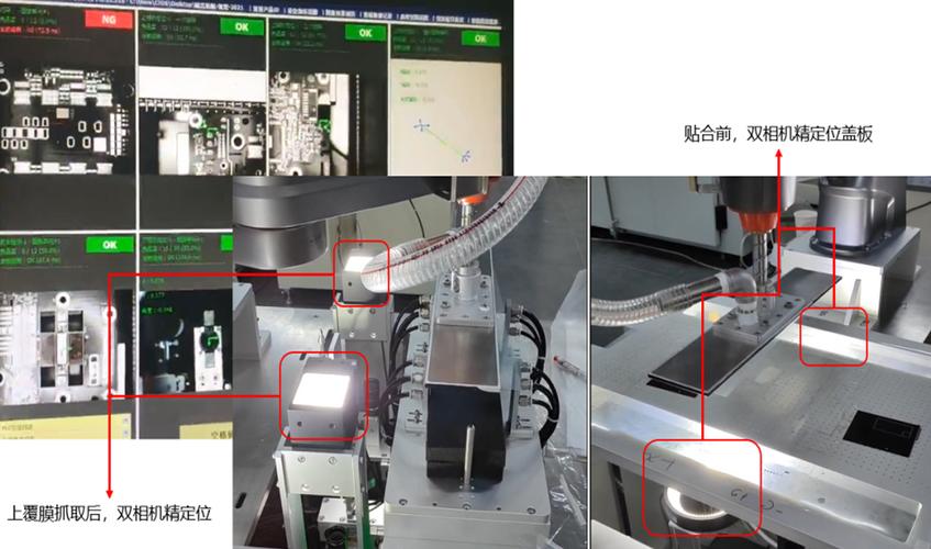自动化产线机器视觉照明安装位置示意图