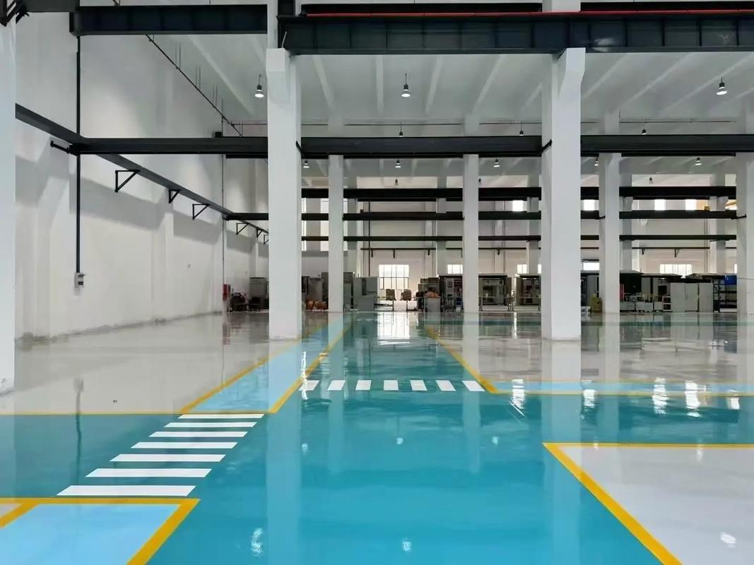 车间环氧防静电地坪完工效果图