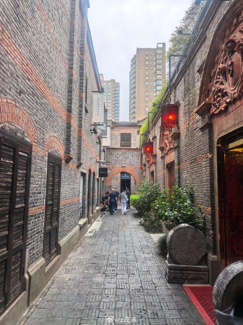清代文保街区石库门街面老房外观照片