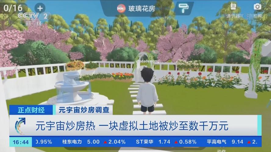 2021年元宇宙虚拟土地拍卖宣传页