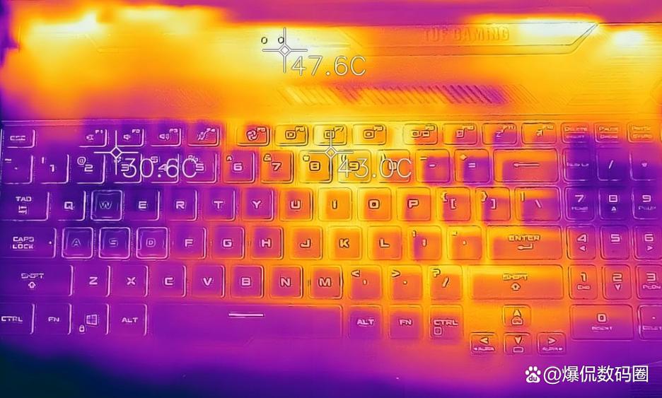 个人笔记本运行本地语音模型散热实拍图
