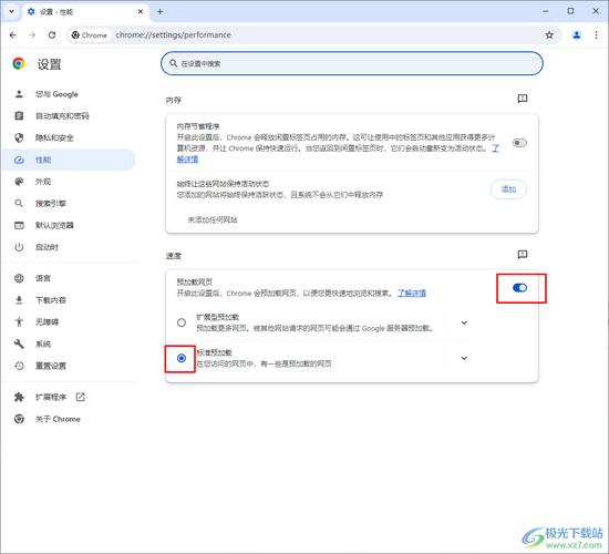 Google搜索核心网页指标三项标准说明图