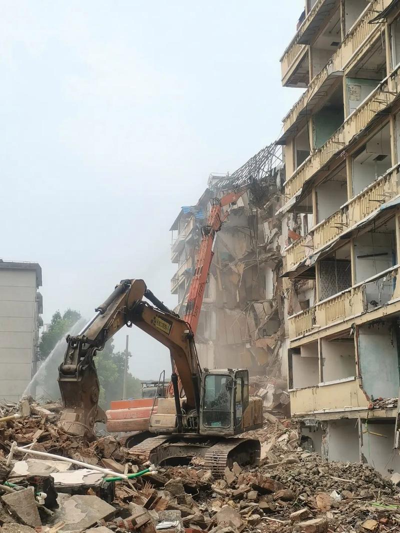 北京城市更新旧改拆迁项目现场