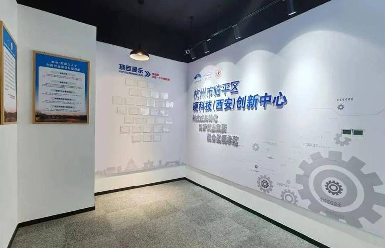 高校技术转移中心成果展示墙