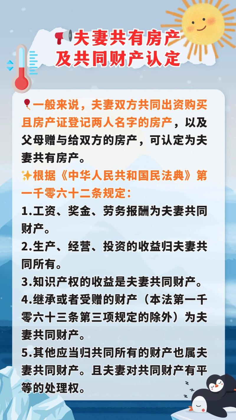 民法典婚姻家庭编夫妻共同财产认定标准图解