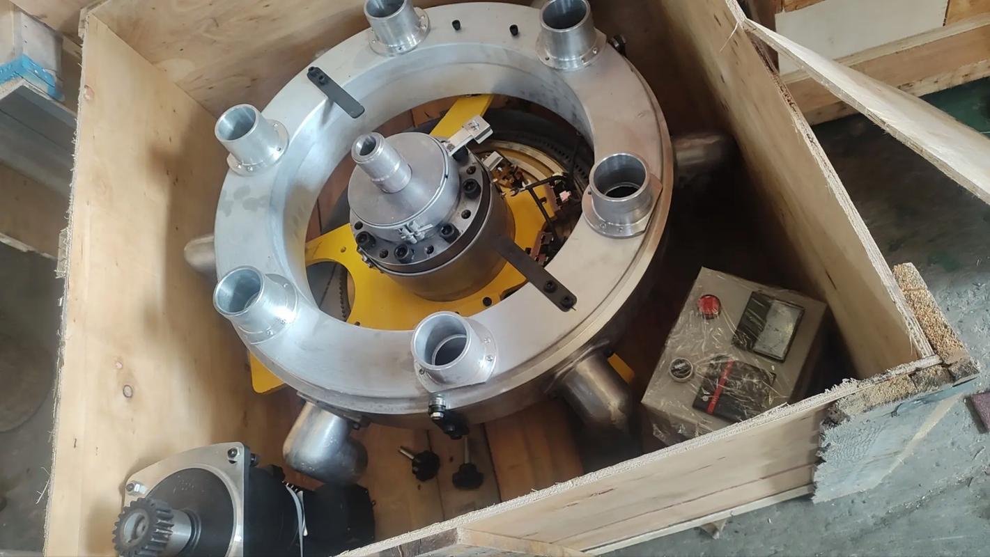 塑料吹膜机模头风环细节结构图