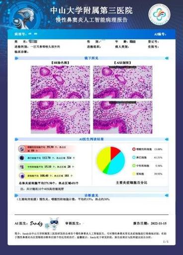 AI医疗辅助问诊出错病理报告